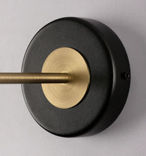 Load image into Gallery viewer, brass wall mount corbin sconce
