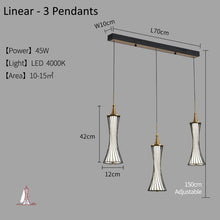 Load image into Gallery viewer, London - Modern Art Deco Pendant Light Fixtures
