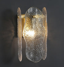 Load image into Gallery viewer, Terez - Glass &amp; Copper Contemporary Wall Sconce
