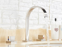 Load image into Gallery viewer, Modern Double Handle Basin Faucet
