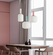 Load image into Gallery viewer, Retro Textured Glass Pendant Lights
