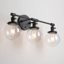 Load image into Gallery viewer, farmhouse chic three bulb vanity wall sconce
