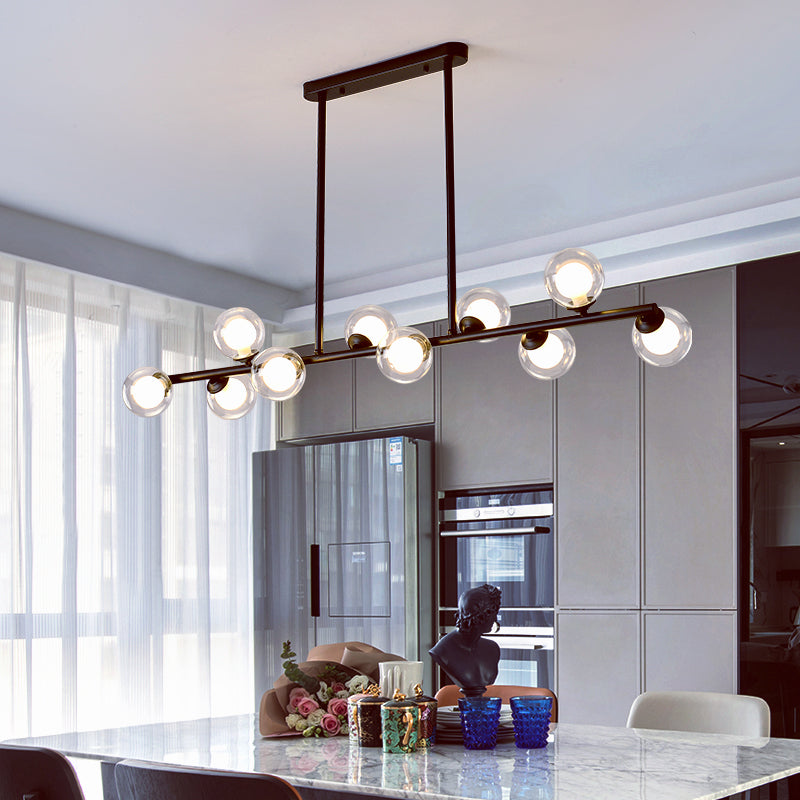 Horizontal dining room chandeliers on sale