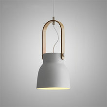 Load image into Gallery viewer, Colorful Modern Nordic Wood Pendant Lights
