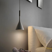 Load image into Gallery viewer, Gray matte finish modern style nordic pendant light
