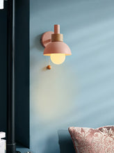Load image into Gallery viewer, pull switch colorful wall light fixture

