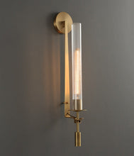 Load image into Gallery viewer, Modern Fluted Glass Wall Sconce
