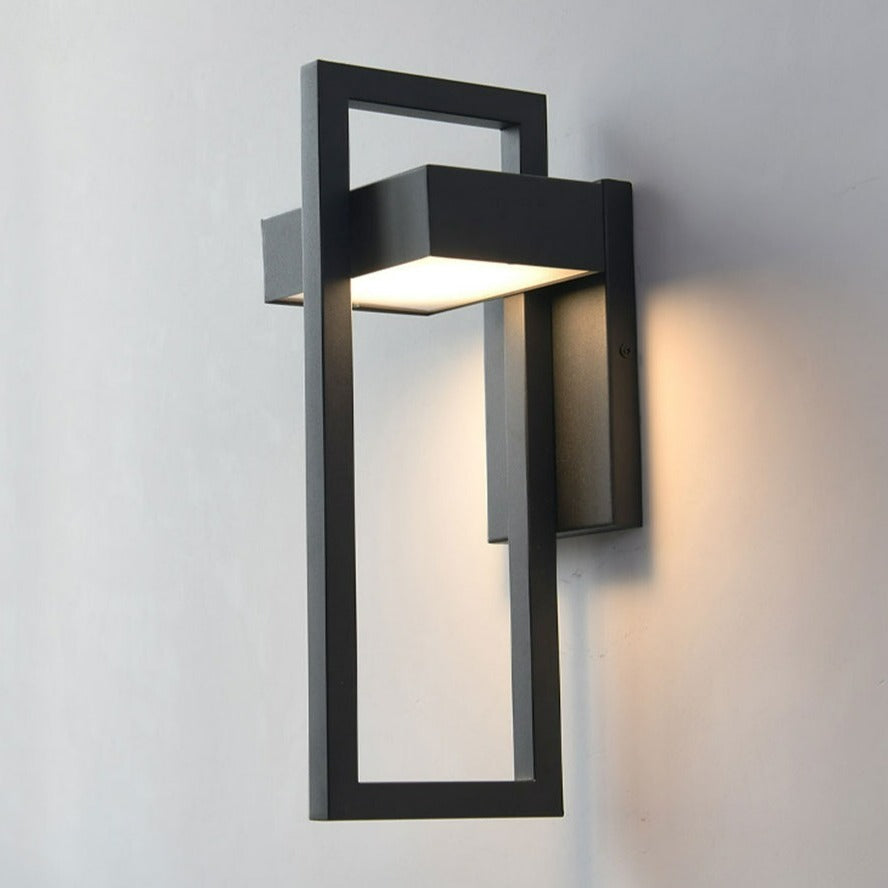 Sawyer outdoor modern style LED wall light