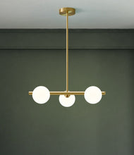 Load image into Gallery viewer, three bulb justine light fixture

