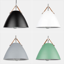 Load image into Gallery viewer, Leather strap nordic pendant lights
