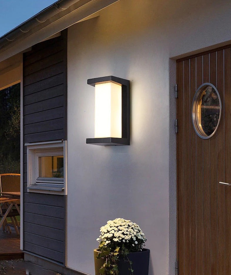Led porch light with sensor on sale