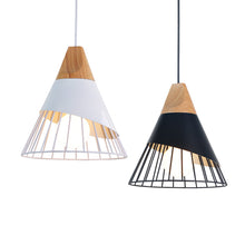 Load image into Gallery viewer, White and Black Modern Scandinavian Pendant Lights

