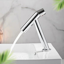 Load image into Gallery viewer, Chrome Modern Single Handle Bathroom Faucet
