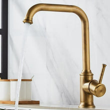 Load image into Gallery viewer, Vintage Bronze Kitchen Faucet
