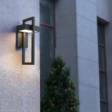 Load image into Gallery viewer, modern style rectangular waterproof LED outdoor wall light
