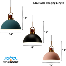 Load image into Gallery viewer, Abbott Nordic Style Pendant Lights Dimensions
