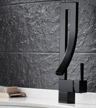 Load image into Gallery viewer, matte black bathroom faucet
