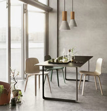 Load image into Gallery viewer, Modern Concrete Pendant Lights with Wood Accent
