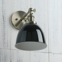 Load image into Gallery viewer, Classic Black Farmhouse Wall Lamp
