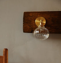 Load image into Gallery viewer, Japanese Vintage Glass Wall Light
