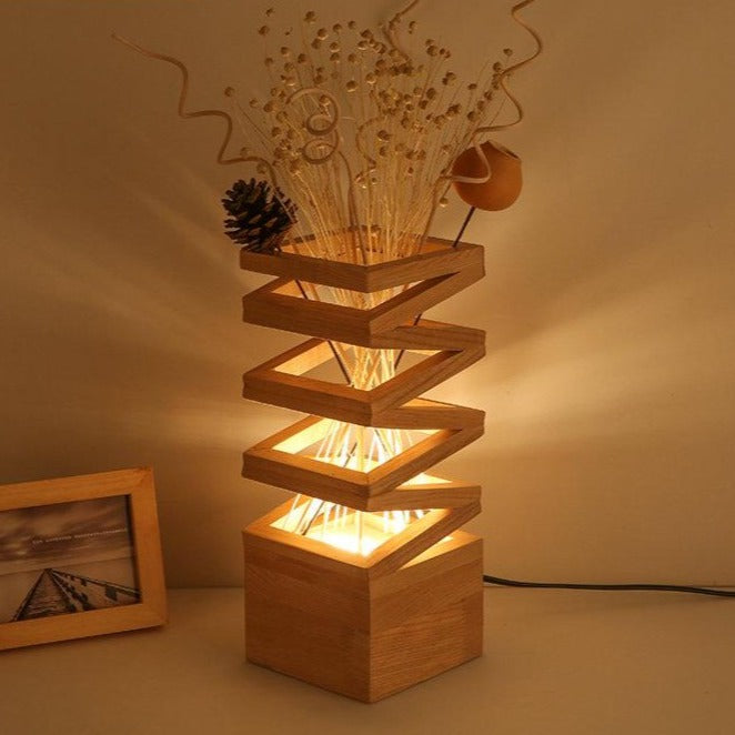 Contemporary accent Lamp Up Lighting with Accordion Lamp