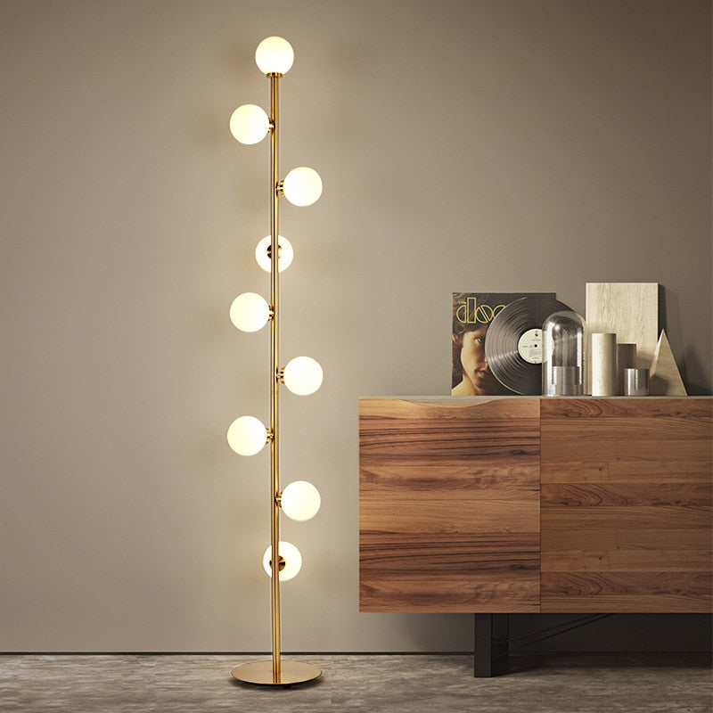 Modern Multi-Bulb Floor Lamp – Focal Decor LLC