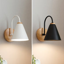 Load image into Gallery viewer, Nordic Wall Sconce in White and Black
