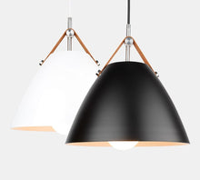 Load image into Gallery viewer, black and white full metal rustic pendant lights
