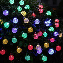 Load image into Gallery viewer, Color Jewels - Solar Powered LED Globe String Lights
