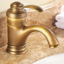 Load image into Gallery viewer, professional vintage brass bathroom faucet
