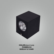 Load image into Gallery viewer, Outdoor cube LED wall light
