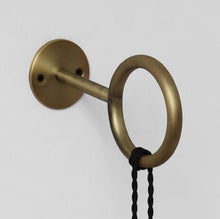 Load image into Gallery viewer, Vintage Hanging Ring Wall Sconce

