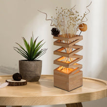 Load image into Gallery viewer, Decorative Accordion wooden lamp
