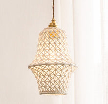 Load image into Gallery viewer, Woven Ceramic Pendant Light
