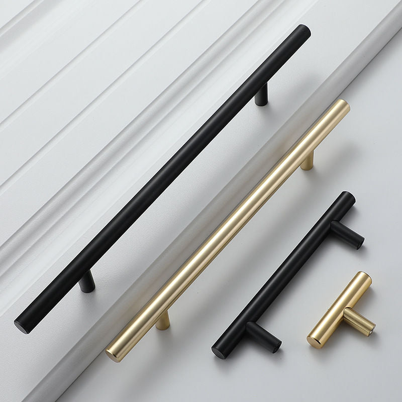 Modern Black & Gold Cabinet and Drawer Handles – Focal Decor