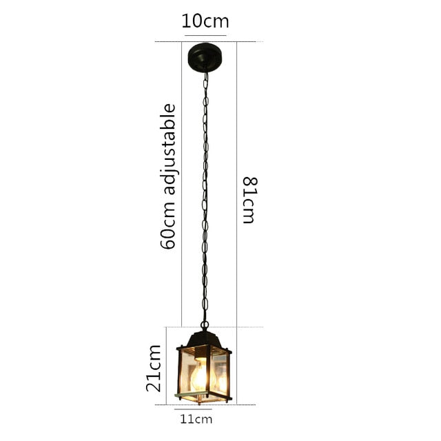 Outdoor Hanging Lamp