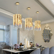 Load image into Gallery viewer, Modern Glass Crystal Pendant Lights
