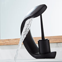Load image into Gallery viewer, Matte black faucet for modern bathrooms

