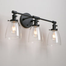 Load image into Gallery viewer, Industrial Farmhouse Black Wall Lamp
