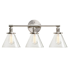 Load image into Gallery viewer, Three-Bulb Finley Vintage Wall Sconce
