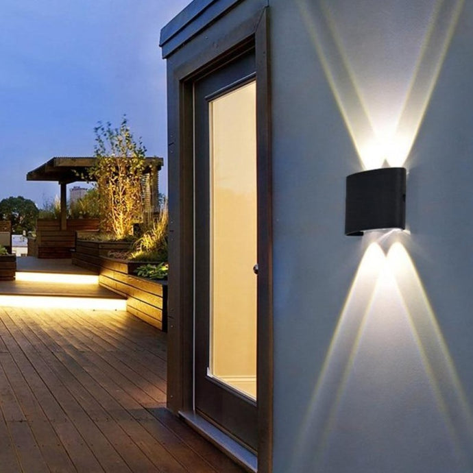 Veda Multi-Bulb Outdoor Wall Light