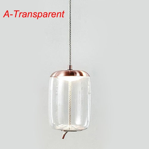 Nordic Rope & Glass Pendant Lights