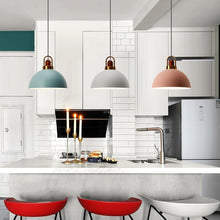Load image into Gallery viewer, Modern colorful pendant lights for kitchens
