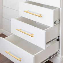 Load image into Gallery viewer, Modern Black &amp; Gold Cabinet and Drawer Handles
