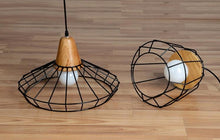 Load image into Gallery viewer, Modern Wood Vintage Pendant Lamps
