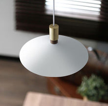 Load image into Gallery viewer, Matte white modern led pendant lights
