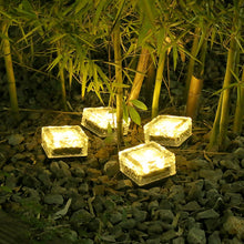 Load image into Gallery viewer, Outdoor Solar Ice Cube LED Lights
