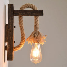 Load image into Gallery viewer, Vintage Rope Wall Lamp
