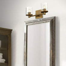 Load image into Gallery viewer, Brass Wall Sconce for Farmhouse decor
