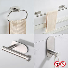 Load image into Gallery viewer, Chrome Modern Bathroom Hardware Set
